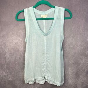 Cloth‎ & Stone Tank Top Womens Small Blue Soft Scoop Neck Sleeveless Flowy Boho